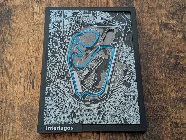 Interlagos Brazil 3D Miniature v2 — Image 6 of 14