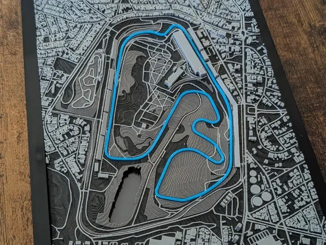 Interlagos Brazil 3D Miniature v2 — Image 9 of 14