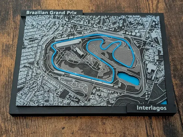 Interlagos Brazil 3D Miniature v2 — Image 10 of 14