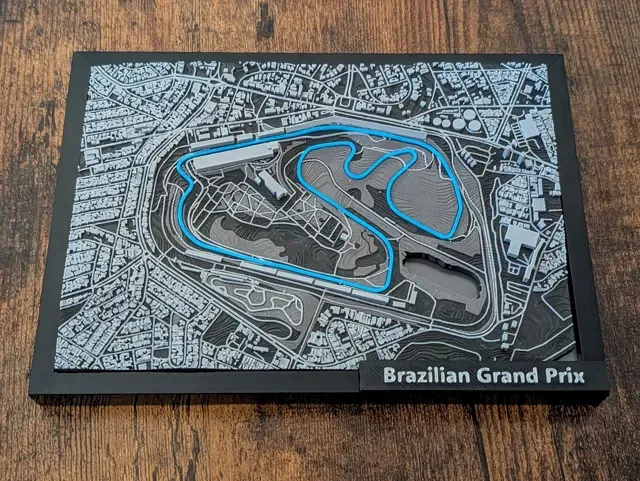 Interlagos Brazil 3D Miniature v2 — Image 3 of 14