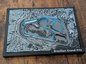 Interlagos Brazil 3D Miniature v2