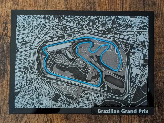 Interlagos Brazil 3D Miniature v2 — Image 4 of 14
