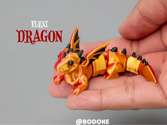 Flexi Dragon - Articulated