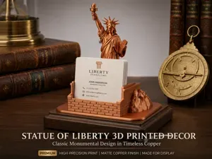 Statue of Liberty Business Card Holder Stand