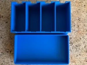 4-Slot Organizer with Lid