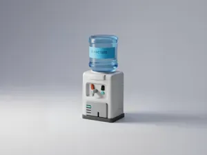 饮水机-厨房用品幼儿认知百科-儿童涂色过家家玩具