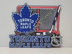 Toronto Maple Leafs Hockey Wall or Desk Display