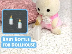 Baby Bottle for Dollhouse Sylvanian families