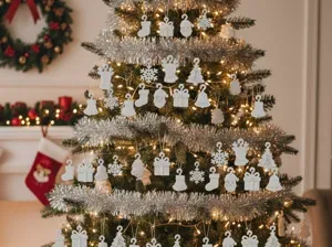 Ornamenti Natalizi con Gancio (Set Completo 7 pz)