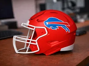 Buffalo Bills Football Helmet - 90's Helmet