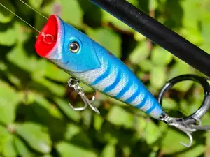 Print->Knot->Fish! Easiest Popper fishing lure