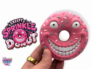 Creepy Sprinkle Donut Halloween Wall AMS Decor