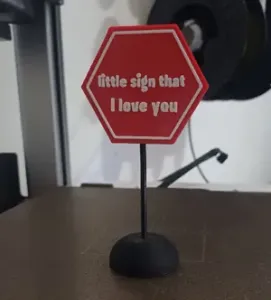 Sign that I love you