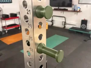 Gym Storage Pegs for 3x3 and 2x2 Squat Racks