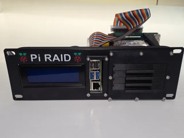 Pi RAID - 10" Rack Pi 5 NAS - Radxa PENTA Sata Hat — Image 3 of 7