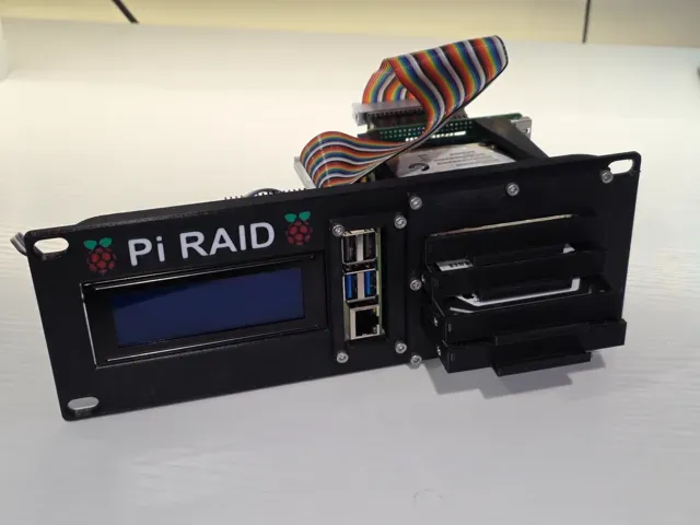 Pi RAID - 10" Rack Pi 5 NAS - Radxa PENTA Sata Hat — Image 2 of 7