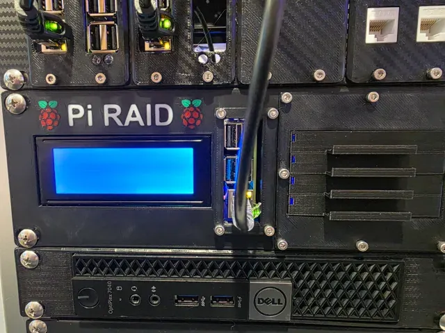 Pi RAID - 10" Rack Pi 5 NAS - Radxa PENTA Sata Hat — Image 4 of 7