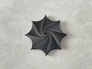 Spider Web Fidget – Print in Place