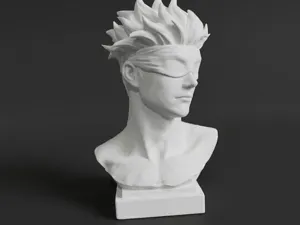 Gojo Satoru Classical Bust | Anime Sculpture