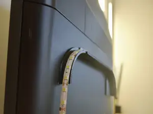 Universal LED strip mount 90° (TV,Table,Bed,etc)