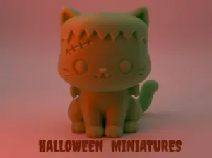 FrankenPurr Cat