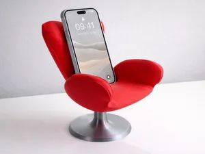 1970s Design Armchair Phone Holder – Retro Stand