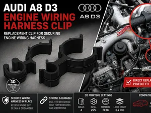 Audi A8 D3 Engine Wiring Harness Clip