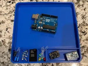 Electronics Soldering Organizer Tray