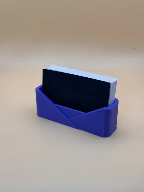 Geometric Desk Business Card Holder - Minimal — Фото 4 из 4