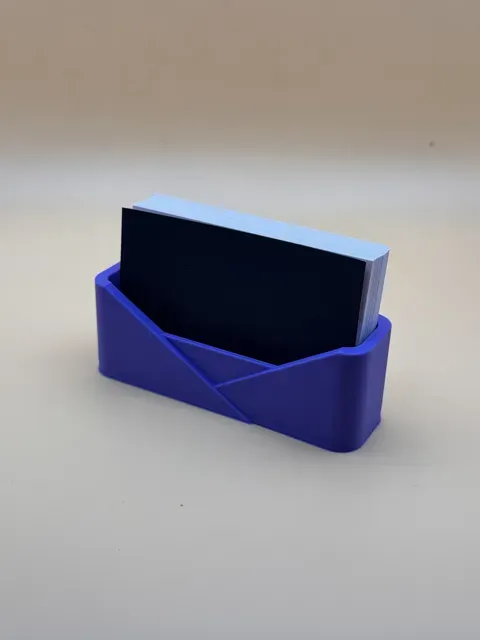 Geometric Desk Business Card Holder - Minimal — Фото 3 из 4