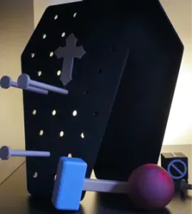 Last Nail in the Coffin - Halloween party game