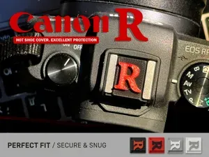 Canon R hot shoe cover - Precision fit