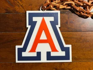 Arizona Wildcats Oversized Necklace Logo