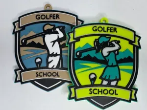 Customizable Golfer Keychain / Bag Tag Male/Female