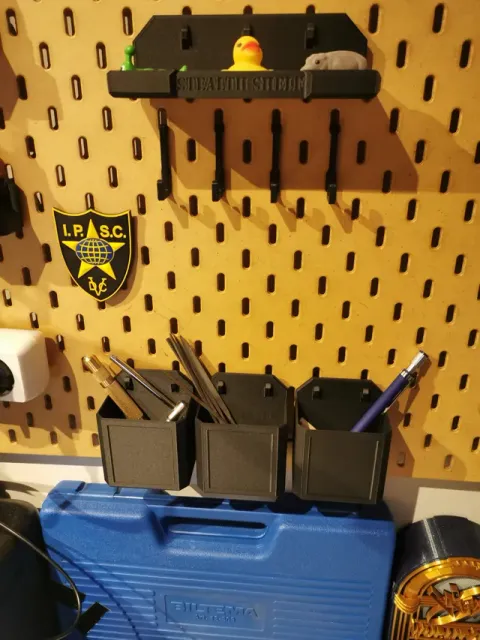 Slim Containers for IKEA SKADIS with optional divider. — Фото 6 из 9