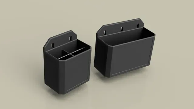 Slim Containers for IKEA SKADIS with optional divider.