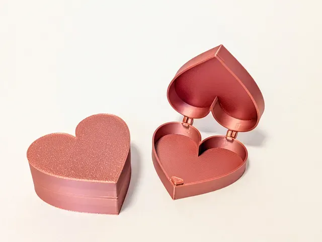Valentines heart gift box Print-in-place — Фото 4 из 4