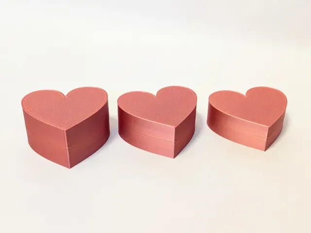 Valentines heart gift box Print-in-place — Фото 2 из 4