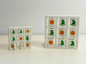 Dino edition Tic Tac Toe (Free Commercial License)