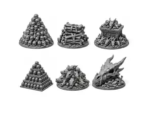 Pile of Bone & Skull Set