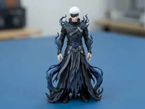 Gojo Dark shadow warrior – 3D Printable Anime