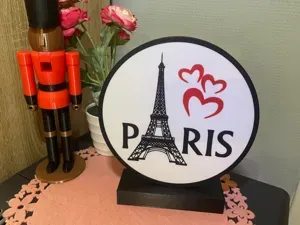 LED Ring Lamp Lightbox Paris V2 / LED Lantern