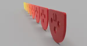 Creality K1 and K1 Max Bed Leveling Spacers