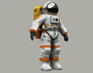 Astronaut in EVA Suite