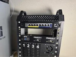 Network Switch Netgear GS108PEv3 10in Rack 1U