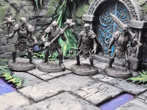 Skeleton Patrol – Undead Warriors Miniature Set