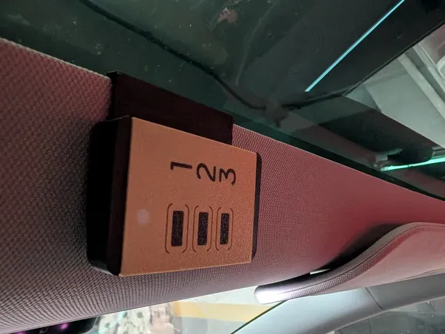 Pujol Vario Garage opener holder Tesla Model 3/Y — Фото 3 из 6