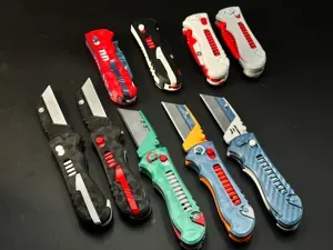 Spring-Axis Lock Folding Utility Knife II - F3DP