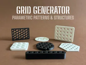 Grid Generator - Parametric Patterns & Structures