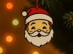 Santa Claus Christmas Ornament